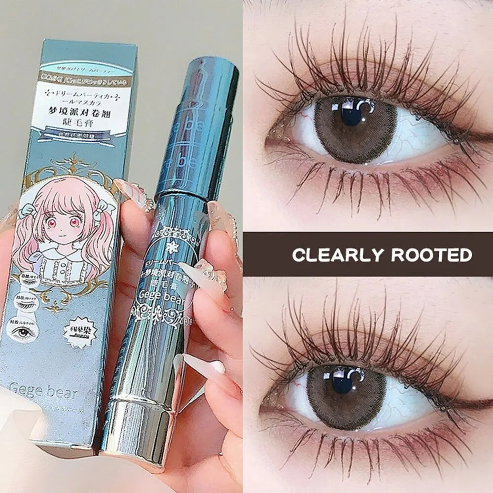 Gege Bear Dream Party Curly Black Sun Flower Mascara Cute Design All Qme