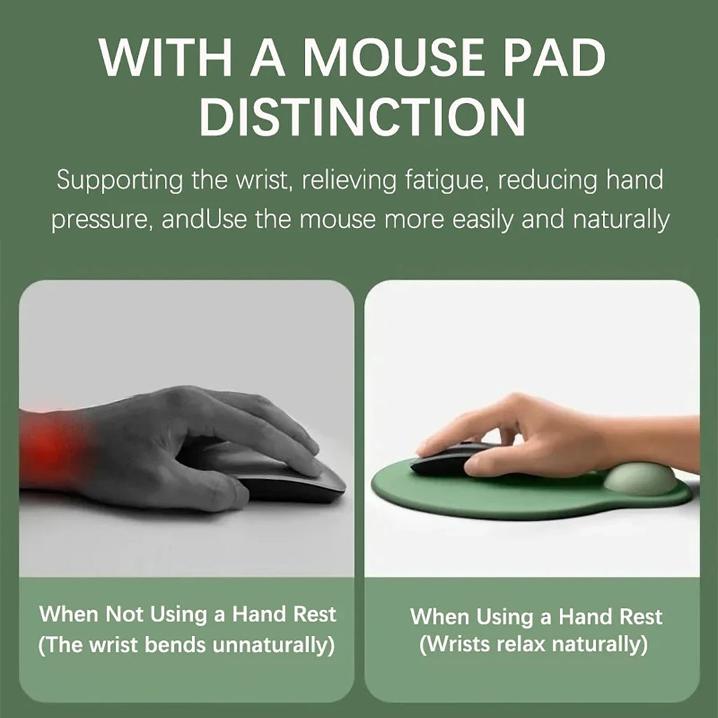 Gradient Thick Anti Slip Rubber Mouse Pad Suitable Office Use Qme