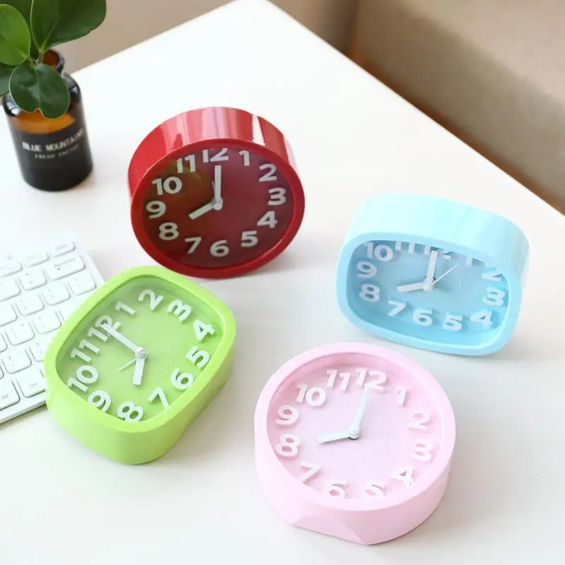Quartz Clock Desktop Ornaments Alarm Electronic Creative Personality Qme