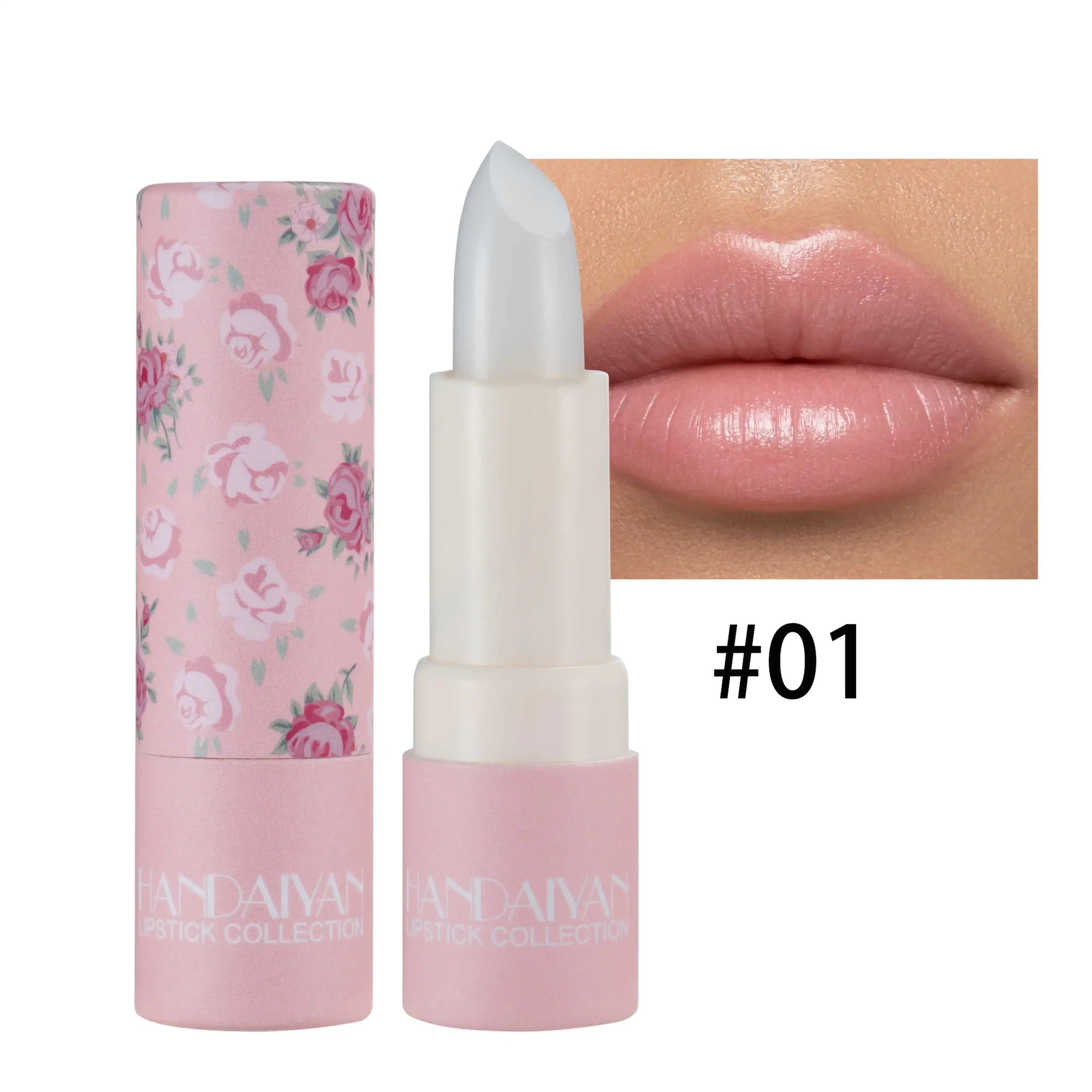 8 Colors Matte Velvet Texture and Is Not Easy to Fade. Naked Color Lipstick, Matte Paper Tube Lipstick Christmas gift Qme 01