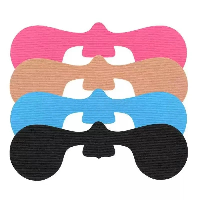 2/4/8 winter facial muscle warming and anti-freezing patch with elastic fabric water ripple adhesive and strong adhesion Qme 4 mix color
