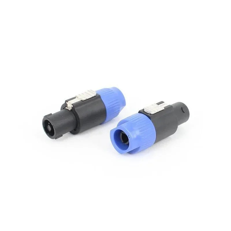 1pc SpeakON 8Pin Powercon Plug Speaker Cable Connectors 4Pole Plug Male Audio Speaker Connector R Connector Qme
