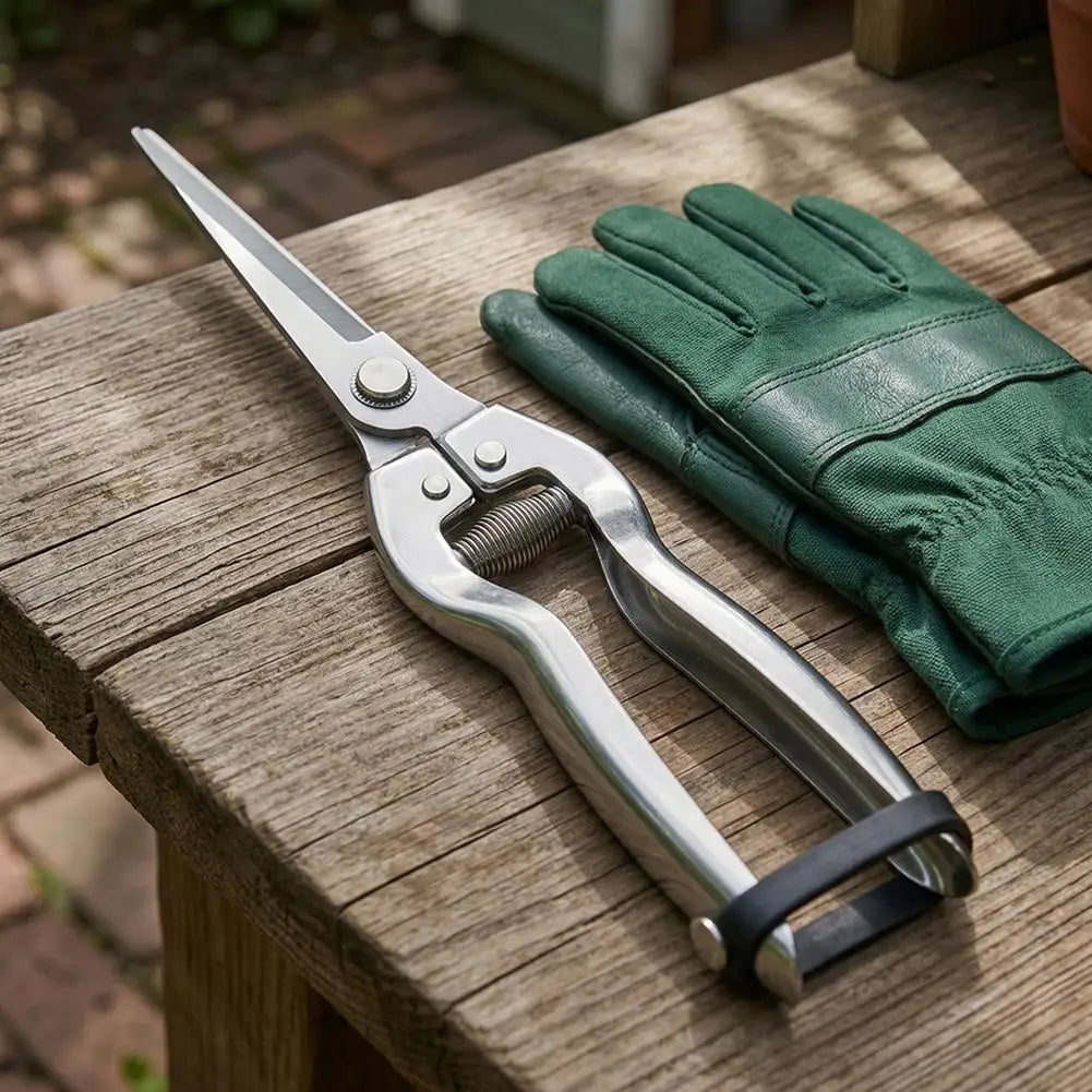 Pruner Pruning Shears Gardening Rose Plant Trimming Fruit Harvesting Qme