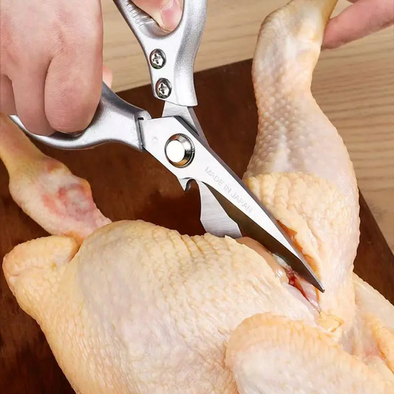 Multi-purpose Stainless Steel Kitchen Shears Heavy-duty Poultry Qme