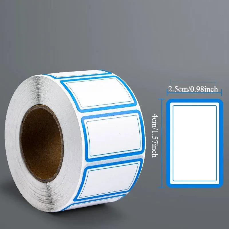 Storage label stickers, suitable for color-coded labels in offices and classrooms, suitable for food containers Qme