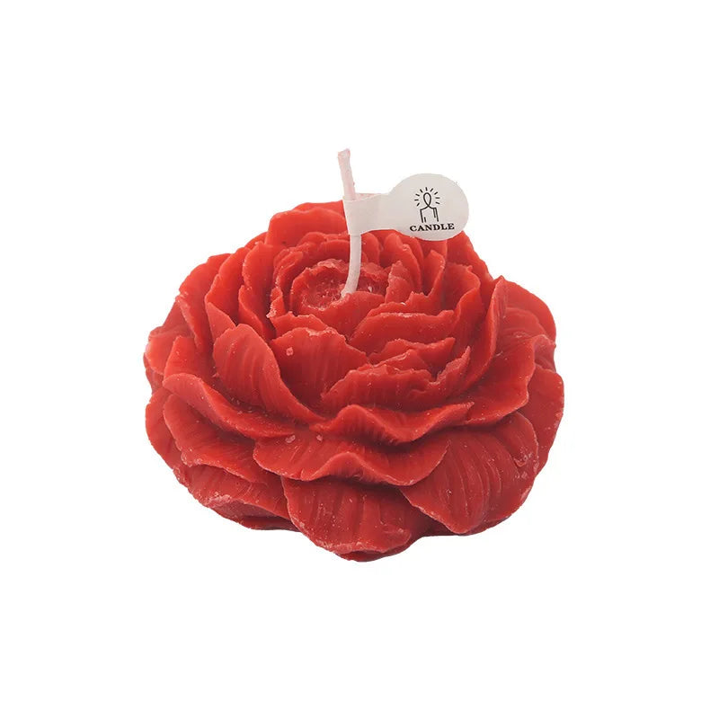 Peony Fragrance Aroma Candle Romantic Wedding Valentine Beautiful Qme 1pc