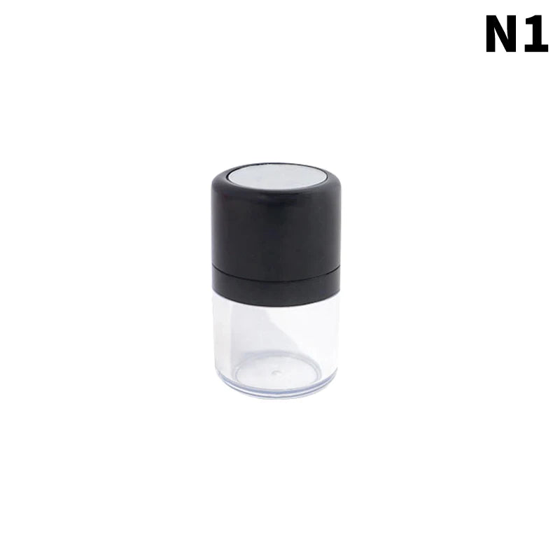 Travel Portable Loose Powder Compact Mirror Mushroom Sponge Puff Qme N1