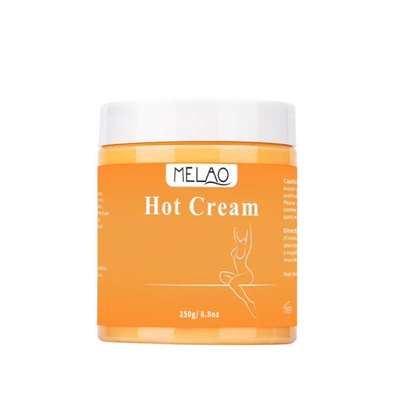 MELAO Hot Cream Massage Gel - Natural and 87% Organic Cellulite Cream - Multi Use Skin Toning Cream, Soothes Aches Qme MELAO-W029