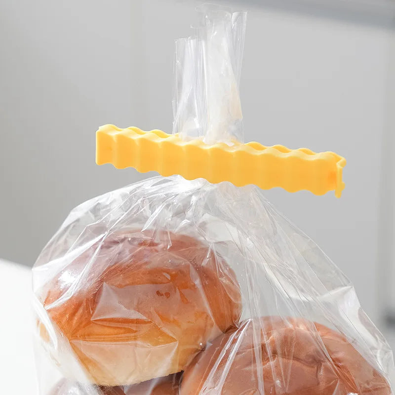 French Fries Sealing Clip Refrigerator Sticker Snack Food Bag Qme