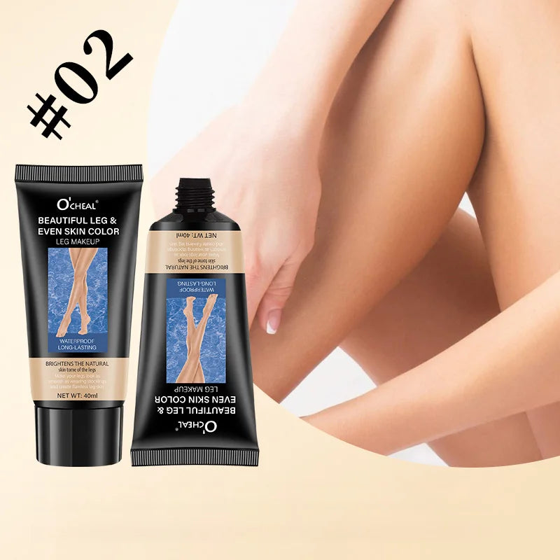 Concealer Leg Cream Waterproof Sweat Resistant Not Easy Fade Qme 02
