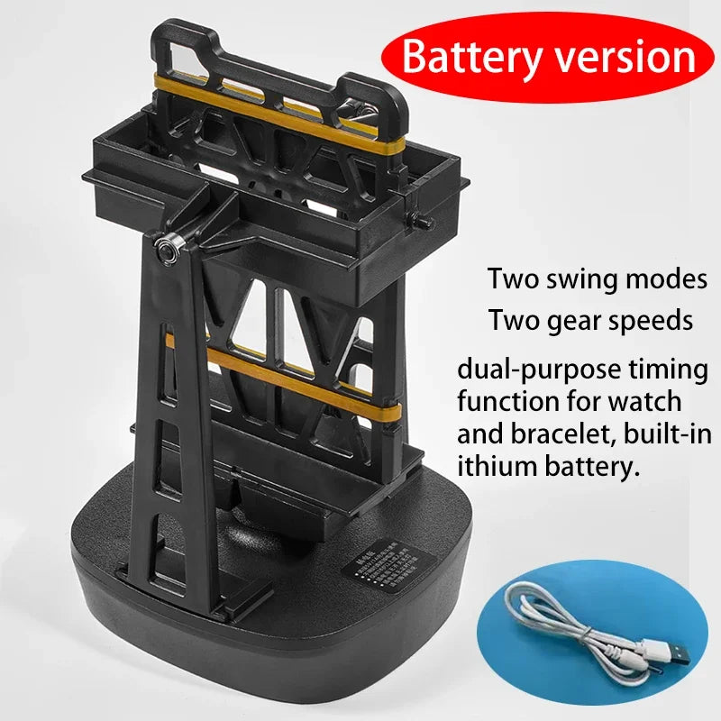 Automatic Watch Winder Self-Winding Device Watches Mechanical Rotomat Wind-Up Small Watch Shaker Mechanical Watch Winding Device Qme Battery version