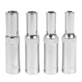 1 4-Inch Drive Metric Long Chrome Socket 6-Point Deep 4- Qme one size
