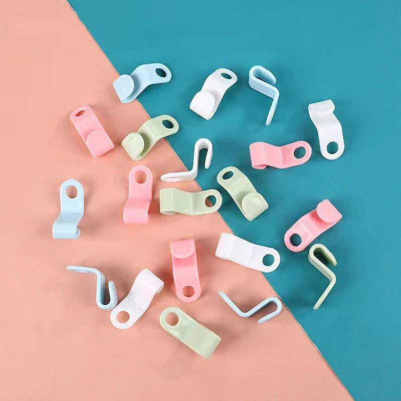 Wardrobe Coat Extender Clips Holder Space Saving Mini Clothes Hanger Qme
