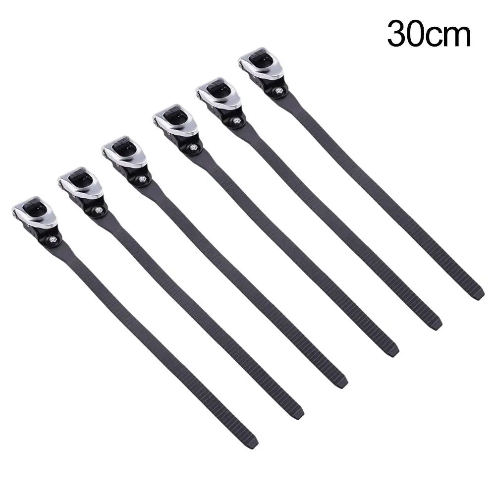 Heavy-Duty Grip Lock Strap Multipurpos Ratchet Straps Adjustable Metal Ratchet Buckle For Reusable Secure Anything Tool Qme D