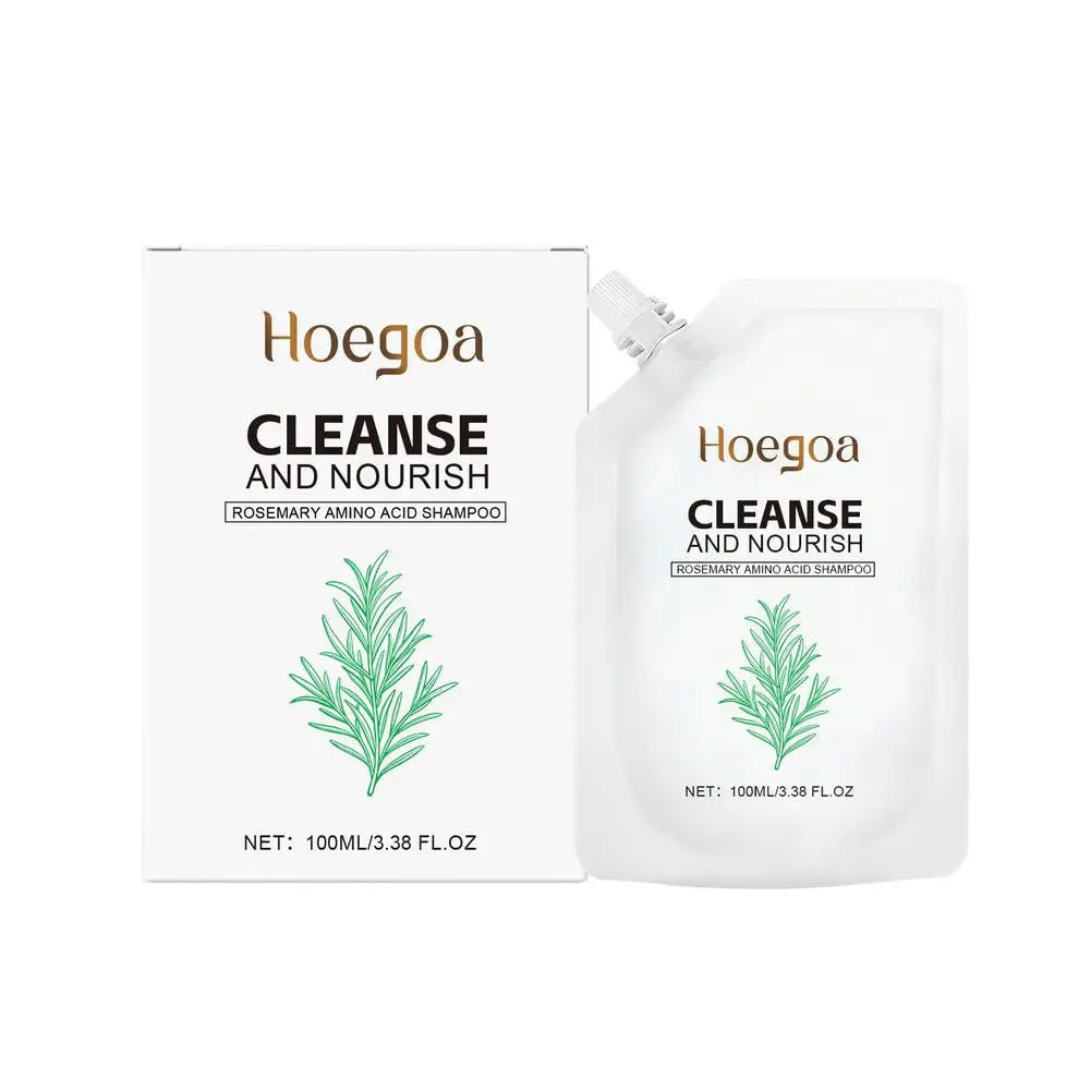 Rosemary Hair Shampoo Deep Nourishing Repair Split Ends Soothing Qme 100ml