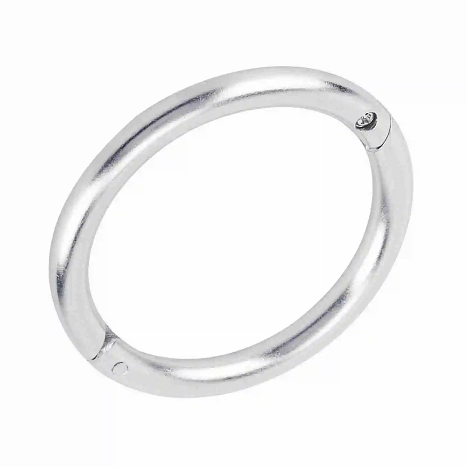 Stainless Steel Bull Cattle Nose Ring Durable Livestock Nose Loop Husbandry Tool for Farm Cattle Breeding Qme