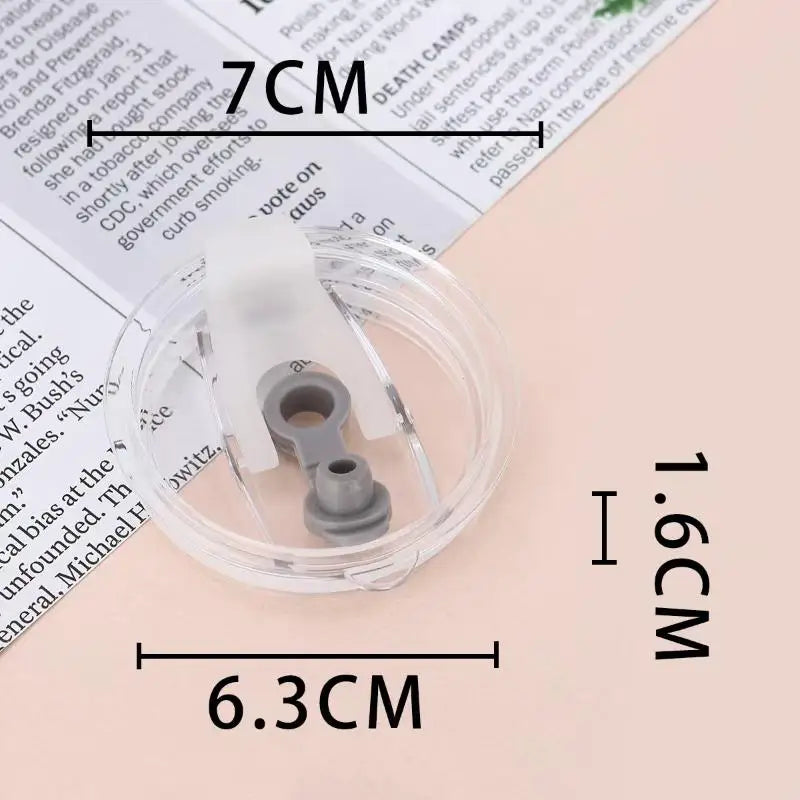 Plastic Lids Sealing Bottle Cover Splash Spill Proof Plan Cup Car Qme 12oz