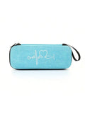 Cute Multi-purpose Waterproof Storage Bag Travel Essentials Pencil Qme blue