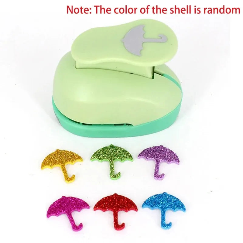 Flower Punch Furador 5*3*4.5cm Diy Paper Cut Eva Foam Maker Puncher Scrapbooking Labor Saving for Hole Punch Embossing Qme M