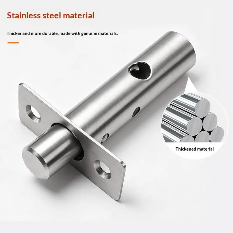 Stainless Steel Anti-theft Concealed Door Lock Safe Key Suitable Home Qme