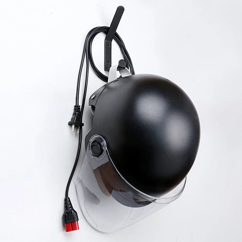 Bicycle Helmet Display Hanger Stand Hat Coat Hook Motorcycle Rack Qme