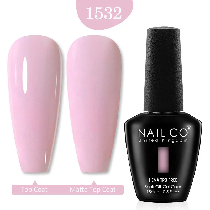 NAILCO Glitter Reflective Series Gel Nail Polish Nails Art Semi
