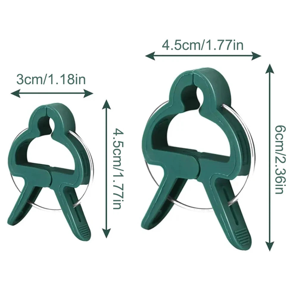 20PCS Garden Butterfly Orchid Garden Set Tomato Plants Clip Plastic Clips Gardening Tools Qme