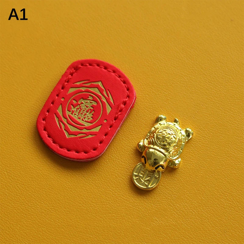 Money-biting Turtle Ornaments Decor Auspicious Statue Lucky Wealth Qme A1