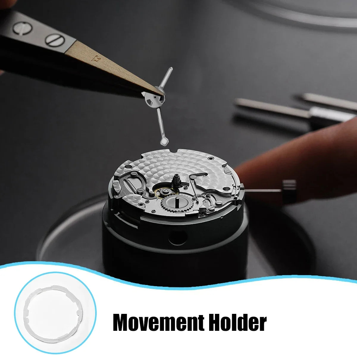 2/4/6/10pcs Watch Movement Spacer Ring For 8200 8205 8215 Watch Movement Replacement Accessories Watch Spacer Rings Qme