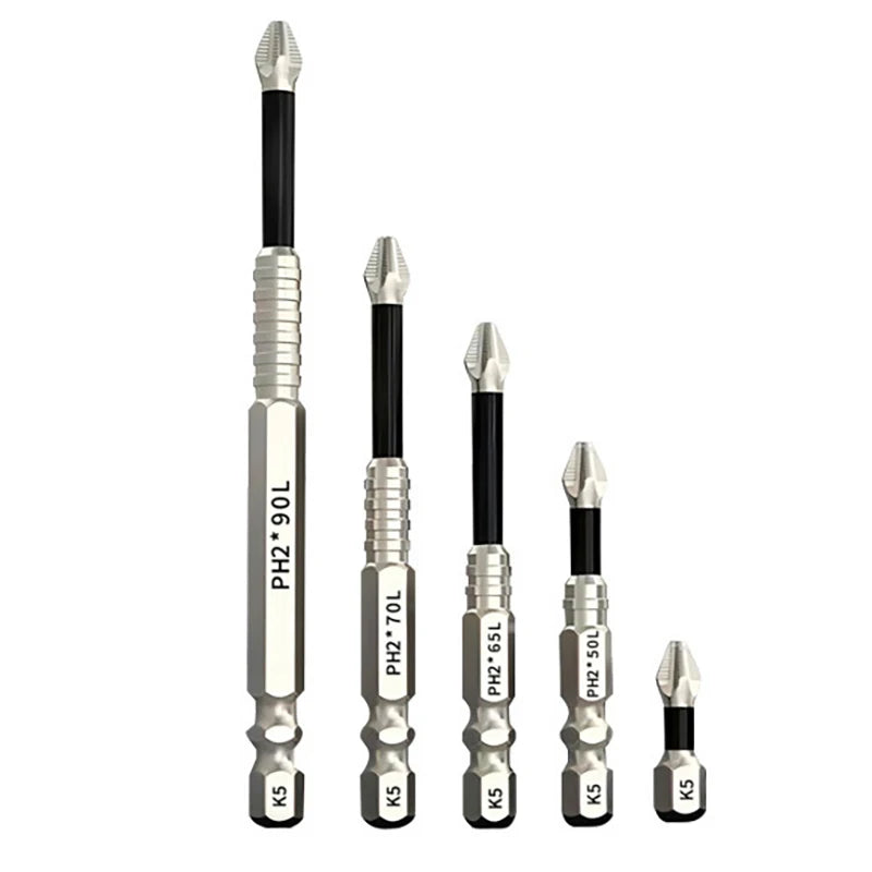 Magnetic Screwdriver Drill Bit Strong Durability Universal Anti-slip Qme A1