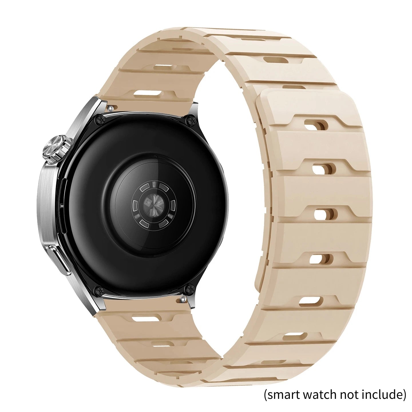 18mm 20mm 22mm Silicone Strap For Huawei GT6 Pro 46mm Magnetic Band For Samsung Galaxy Watch 7 6 5 4 40MM 44MM Qme