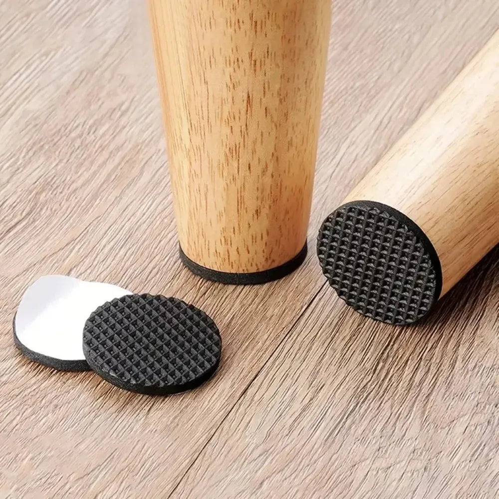 15-45PCS Furniture Leg Pads Tables Chairs Silent Anti Slip Shock-absorbing Pad Self-adhesive Scratch Resistant Furniture Sliders Qme