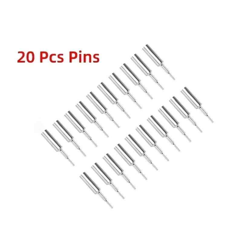 Metal Watch Repair Tool Adjusting Watch Strap Tool Link Pin Tool Remover Easy Bracelet with Watch Pin Band To Remover Adjust Qme 09-20PCS