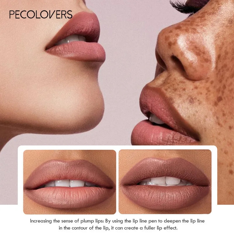 Nude Velvet Matte Lipstick Long Lasting Waterproof Rendering Qme