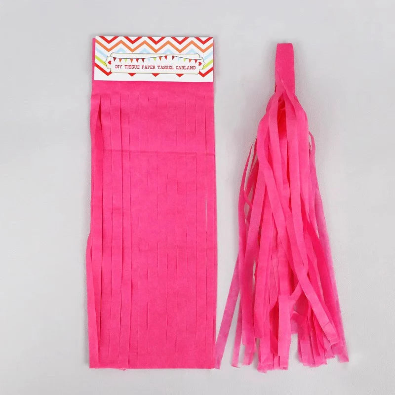 Valentine's Day Gradient 2-Meter Tassel Party Decoration