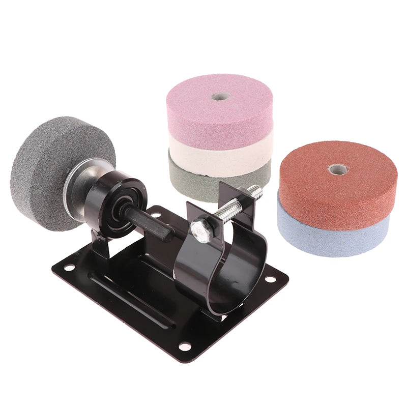 Metal Polish Grinder Machine Sander Conversion Head Grindstones Qme