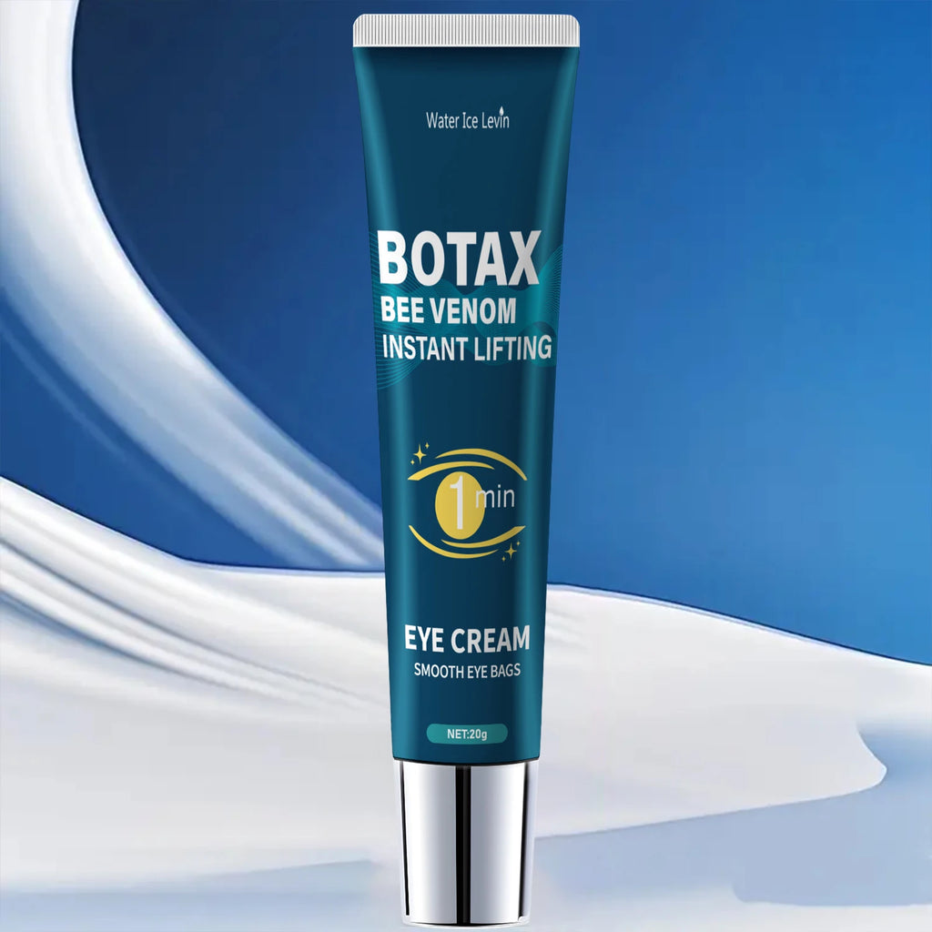 Eye Tightening Gel, Reduces Fine Lines, Contains Caffeine, Retinol, and Hyaluronic Acid, Moisturizes and Tightens the Skin, Alcohol-Free Qme