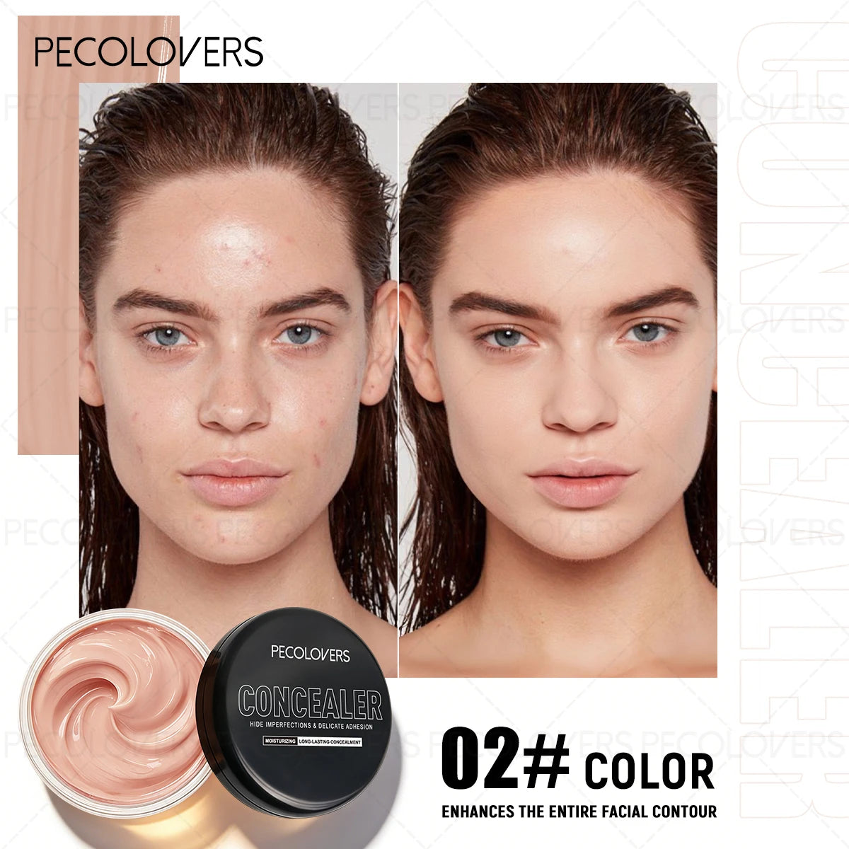 Multifunctional Concealer Covers Facial Blemishes Spots Tattoos Dark Qme 02