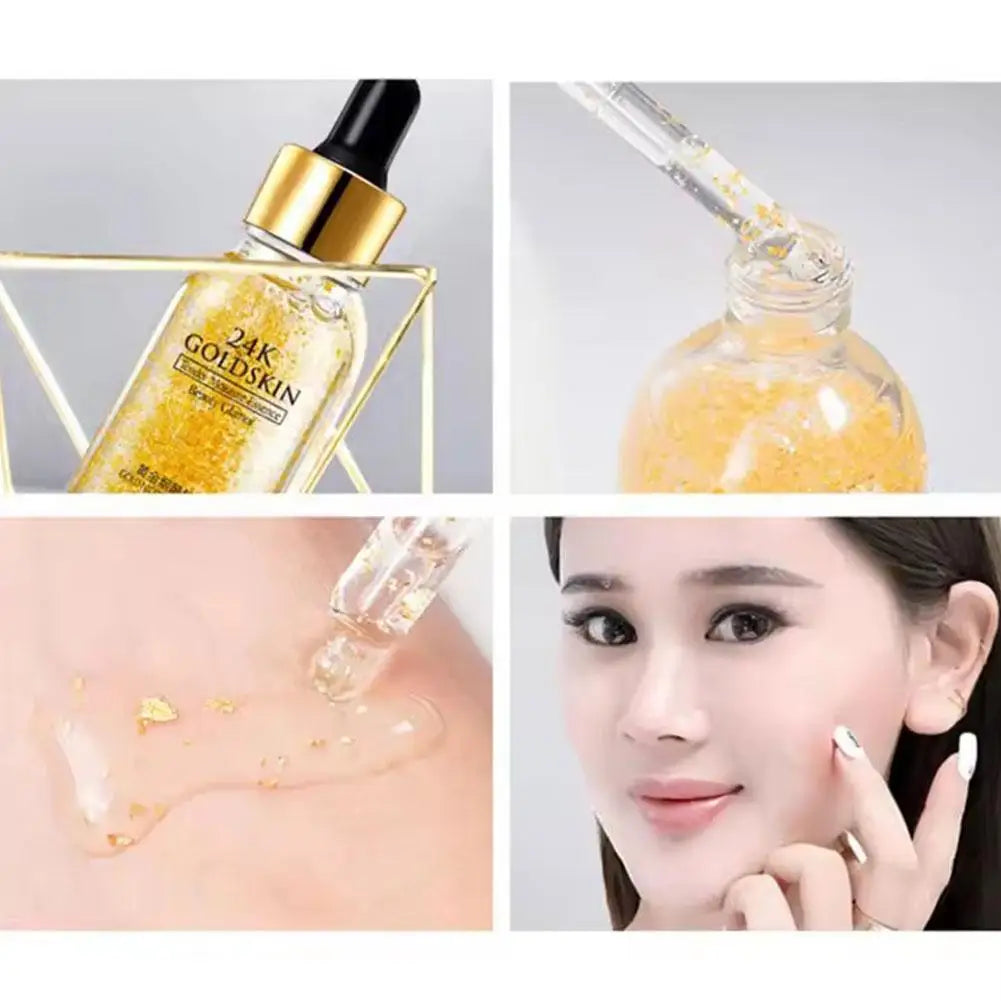 24K Gold Facial Mask Anti-aging Face Moisturizes Skin Helps Reduces Qme