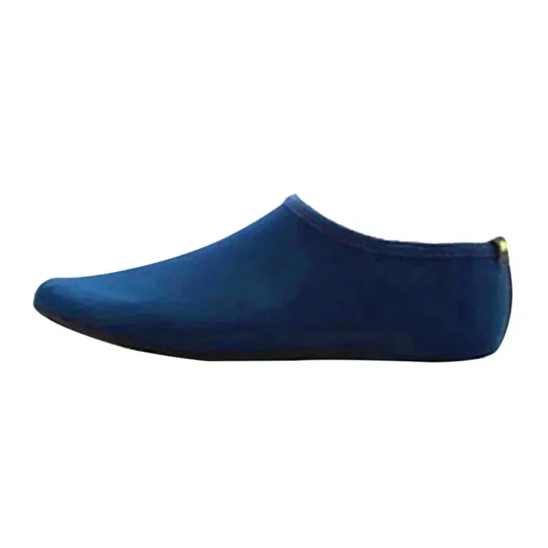 Non-slip Unisex Water Shoes Swimming Diving Socks Summer Aqua Beach Qme A-Dark Blue 3XS(30-31)