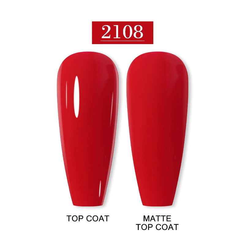 Arte Clavo Nail Art Designs Matte Coat Gel Polish Winter Pink Semi