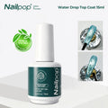 Nailpop HEMA TPO Water Droplet Coat No Wipe Gel Fast Forming Glossy Qme WDTP-01-1