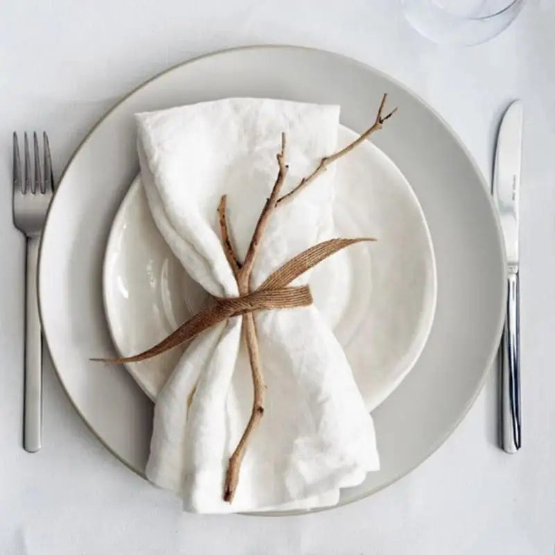 1 Party Table Decor Placemats House Warming 40x40cm Cotton Napkin Qme