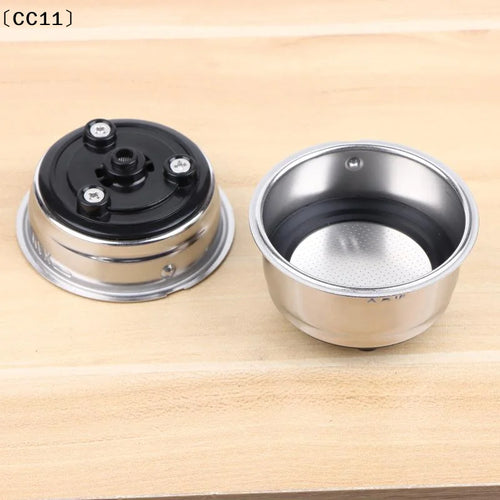 1 2 Cup Coffee Filter Basket 304 Stainless Steel Portafilter Espresso Qme