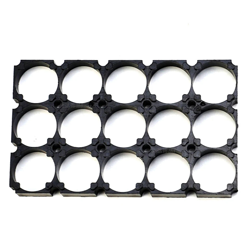 8PCS 3x5 21700 Battery Holder Stand Plastic Frame Bracket Holding Battery Packs 21.75mm Hole Distance DIY Battery Bracket Qme