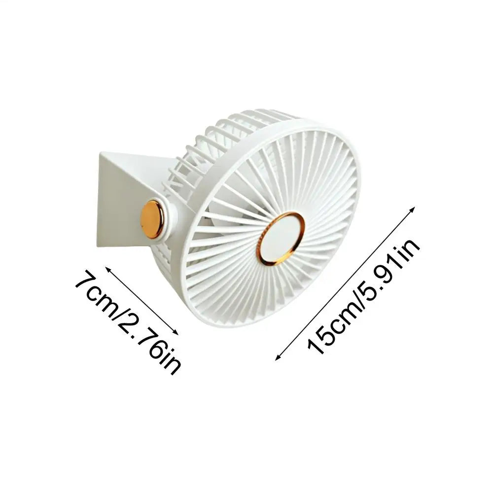 Bunny Cooling Fan Portable No-Drill USB Rechargeable Hamster Summer Cooling Fan for Gerbil Chinchilla Ferret Summer Home Qme as shown
