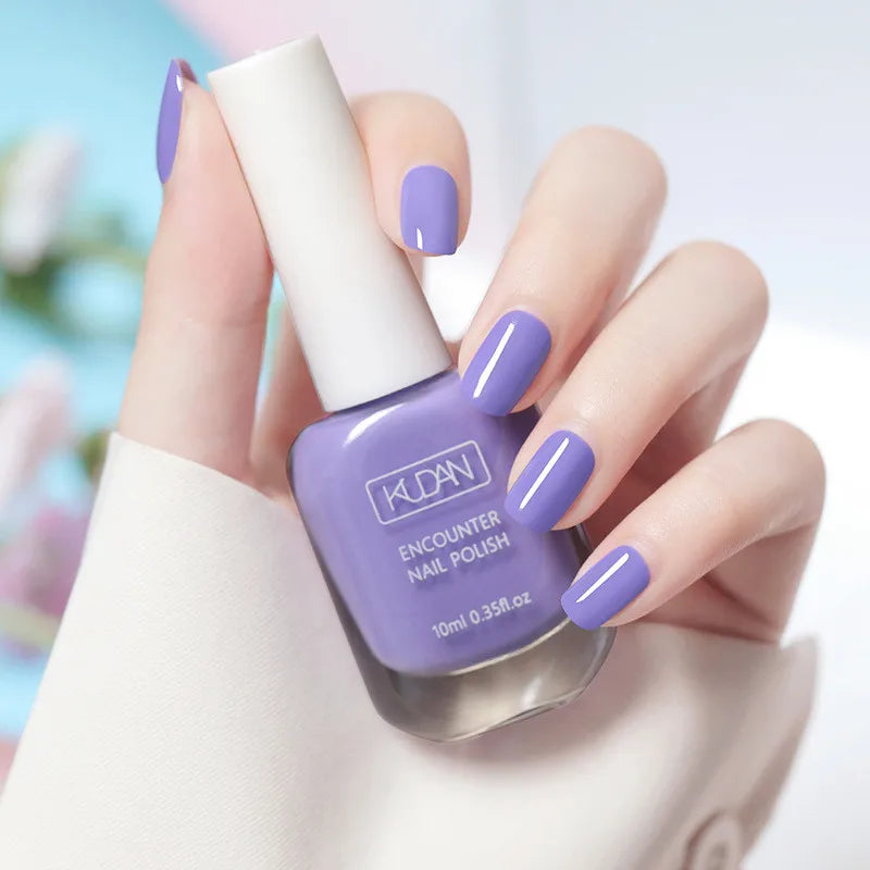 Water-based Nail Polish Long Lasting Tearable Quick Dry No Bake