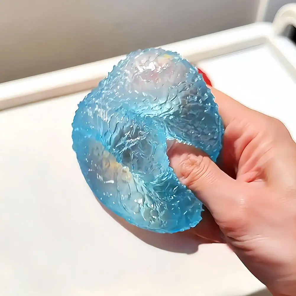Ice Ball Maltose Squishy Toys Stress Multicolor Texture Sensory Qme