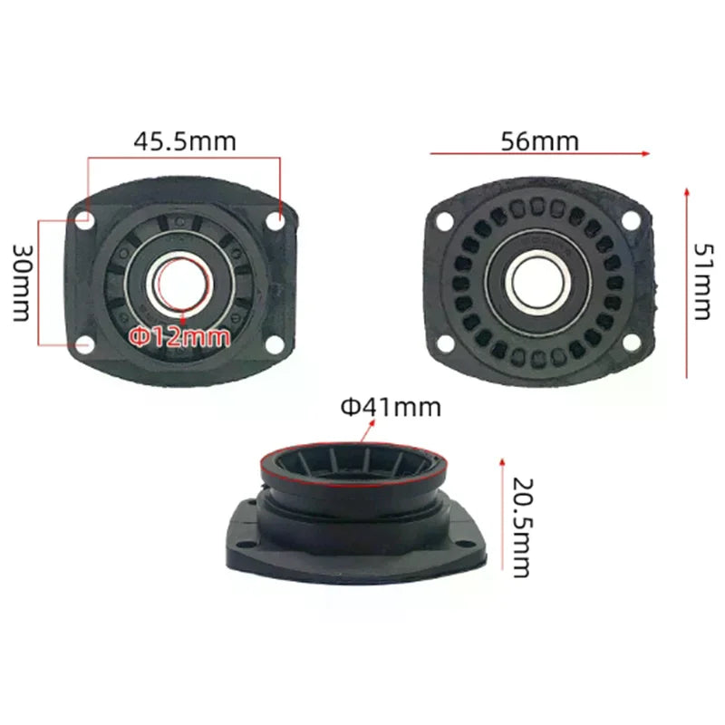 *With Hitachi G10SS2 G13SS2 G12SS Angle Grinder Bearing Seat Grinder Front Cover Seat Accessories 010106. Qme Default Title