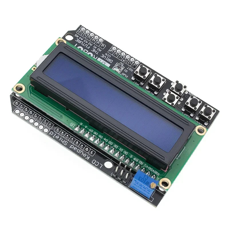 2pcs LCD Keypad Shield LCD1602 LCD 1602 Module Display blue screen For Qme
